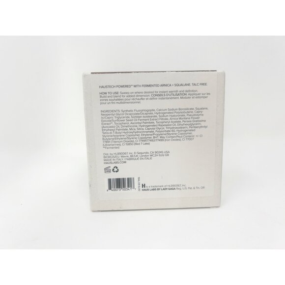 NIB HAUS LABS BY LADY GAGA Power Sculpt Velvet Bronzer Deep Level 9 - Picture 3 of 3